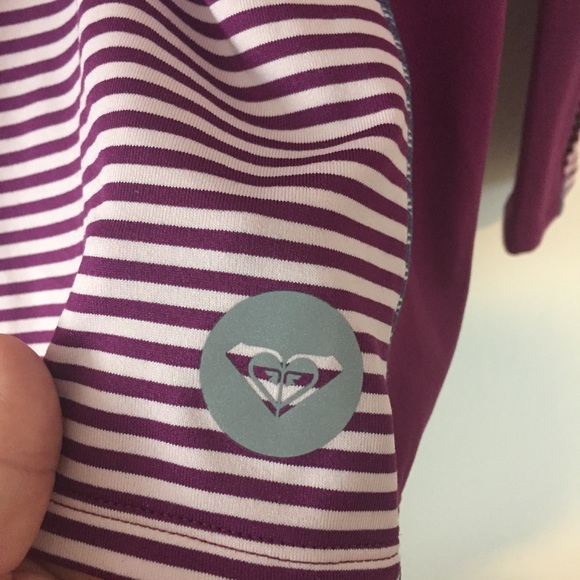 New Roxy Dry flight twilight crew magenta … - Picture 3 of 13